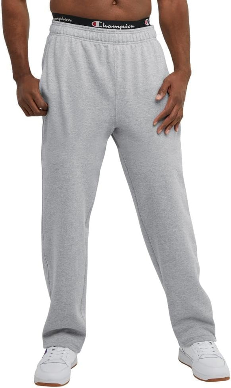 Men'S Sweatpants, Fleece, Open-Bottom Sweatpants for Men (Reg. or Big & Tall)